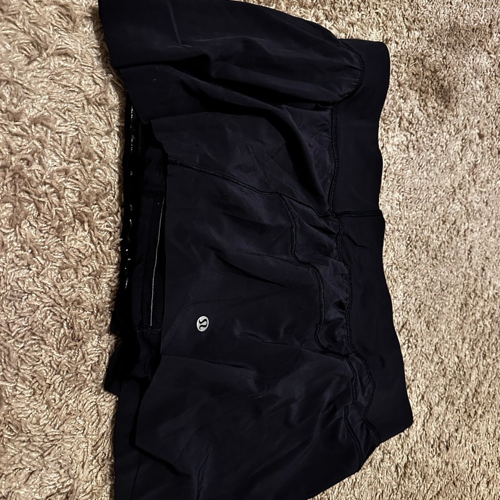 lululemon athletica Black Skort